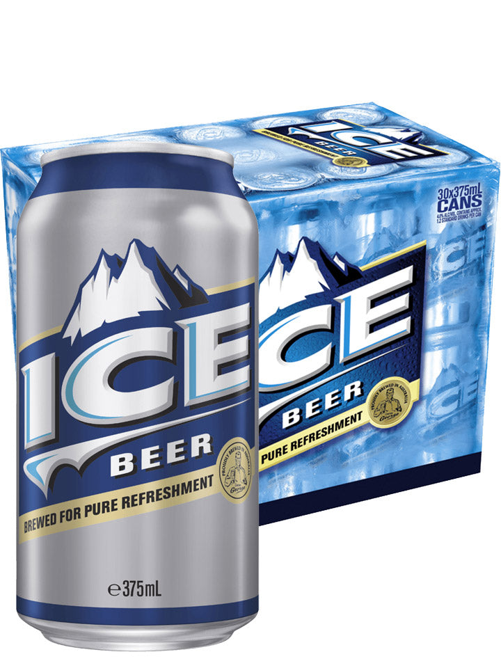 ICE Beer Block 30 x 375mL Cans