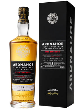 Ardnahoe 5 Year Old Cask Strength Batch #2 Islay Single Malt Scotch Whisky 700mL