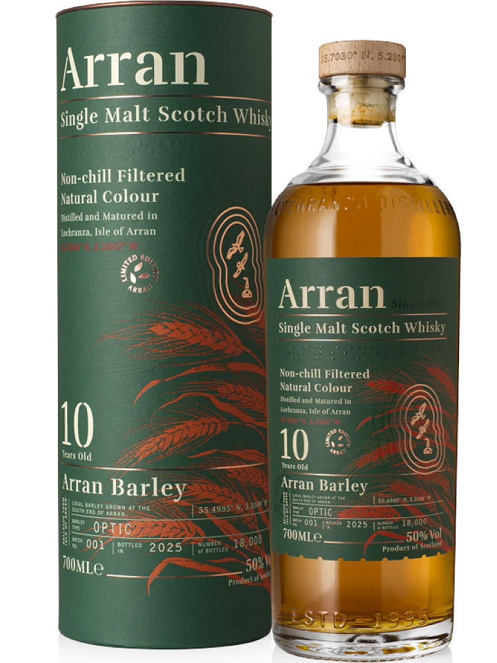 Arran 10 Year Old Barley Batch 001 Limited Edition Single Malt
