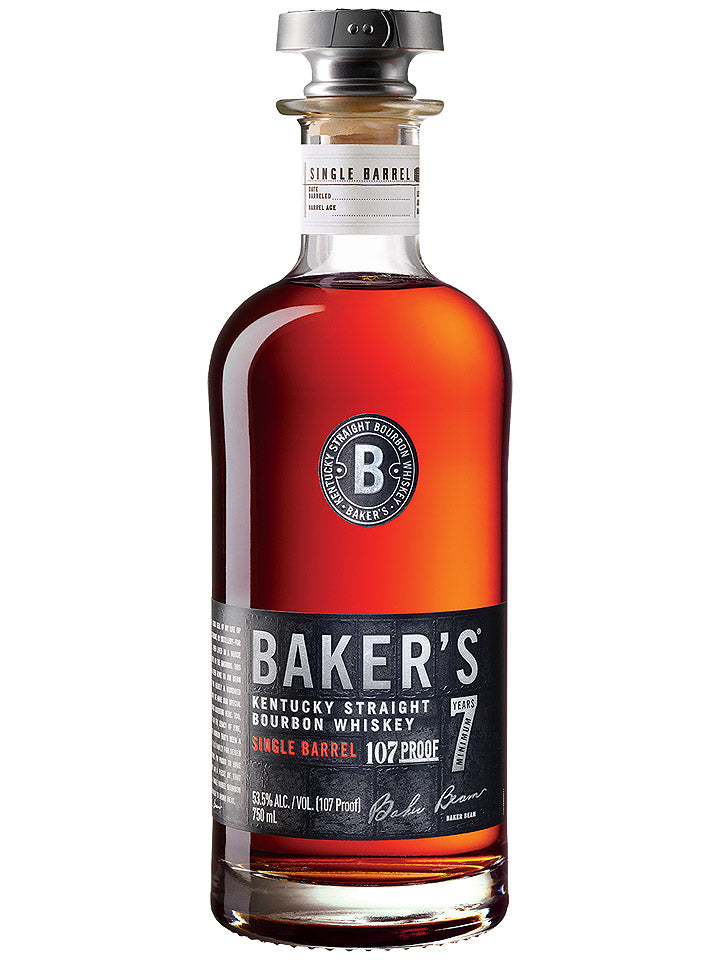 旧ボトル Baker's 7年ウイスキー 750ml 107プルーフ 2本セット Baker's 7 Year Old Single Barrel 107 Proof Kentucky Straight