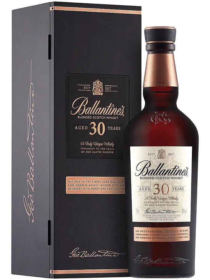 Ballantines 30 Year Old Blended Scotch Whisky 700mL – The Drink