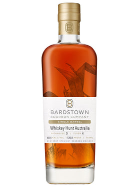 Bardstown Bourbon Company WHA Single Barrel 60.4% Cask Strength Kentucky Straight Bourbon Whiskey 750mL
