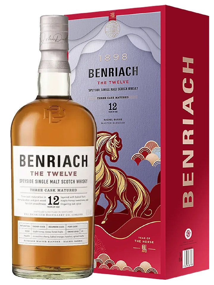 Benriach 12 Year Old Lunar New Year Horse Limited Edition Single