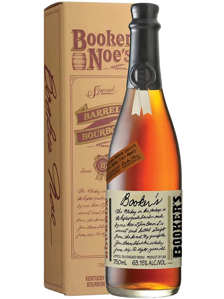 Booker's 2025バーボンウイスキー 750ml 2025-01E Booker's 2025-01E 126.3 Proof 63.15% Kentucky Straight Bourbon