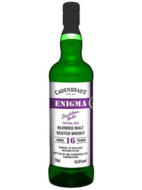 Cadenhead's 16 Year Old Enigma Campbeltown Malts Festival 2025 Edition (Hazelburn & Kilkerran) Cask Strength Blended Malt Scotch Whisky 700mL
