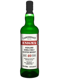 Cadenhead's 40 Year Old 1985 Enigma (Glenmorangie) Highland Single Malt Scotch Whisky 700mL