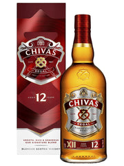 Chivas Regal 12 Year Old Signature Blend Blended Scotch Whisky 1L