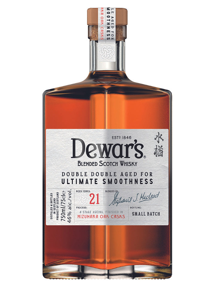 水樽　Dewar's 21 Year Old Dewar's 21 Year Old Double Double Mizunara Cask Finish