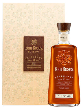 Four Roses 21 Year Old Anthology Chapter 01: Origin Barrel Strength Limited Edition 2026 Kentucky Straight Bourbon Whiskey 750mL