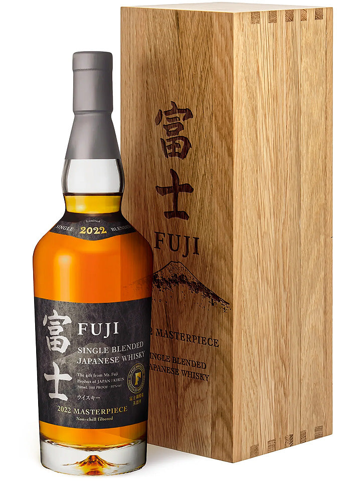 Fuji 2022 Masterpiece Single Blended Japanese Whisky 700mL – The