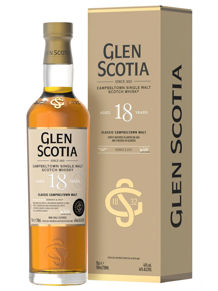 Glen Scotia 18 Year Old ウイスキー 700ml 未開栓GLEN SCOTIA グレン