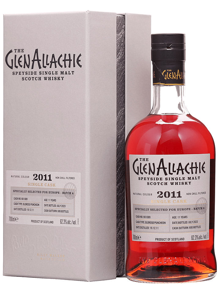 Glenallachie 11 Year Old 2011 Single Cask Oloroso Puncheon Sherry