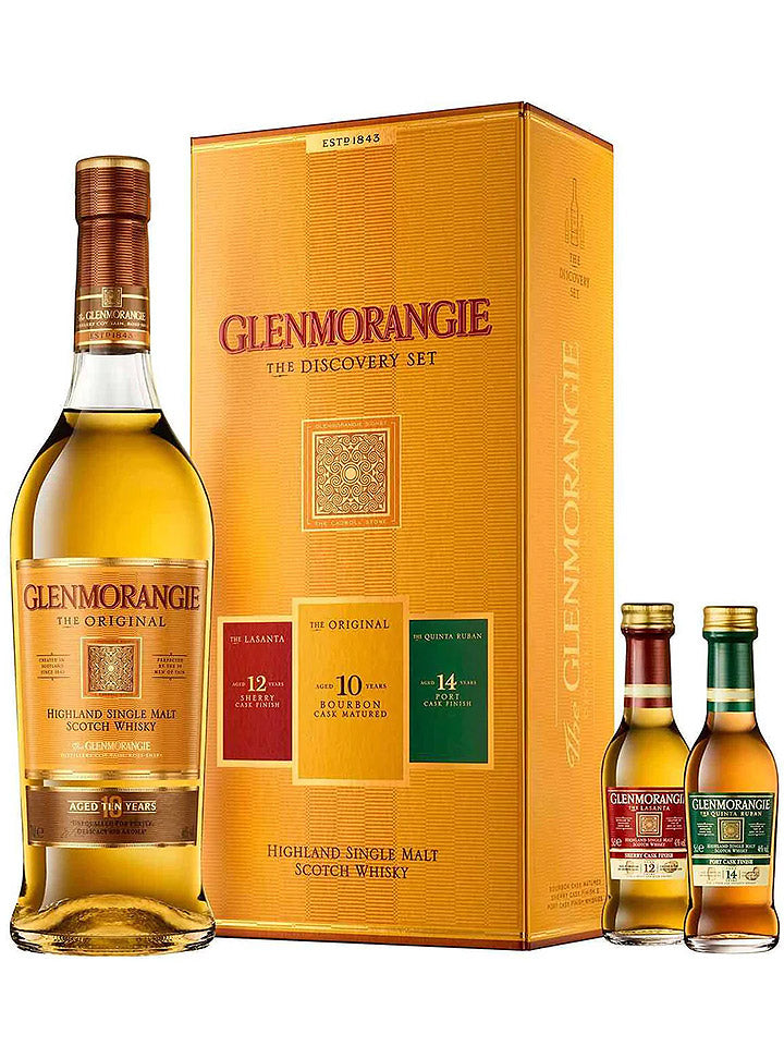 Glenmorangie 10 Year Old Discovery Set Single Malt Scotch Whisky