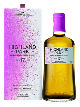 Highland Park 17 Year Old Between You and I: Journeys by Björn Frantzén Michelin Star Edition Single Malt Scotch Whisky 700mL