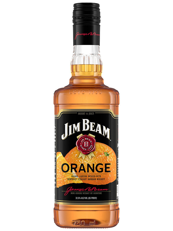 Jim Beam Kentucky Straight Orange Infused Bourbon Liqueur Whiskey 750m