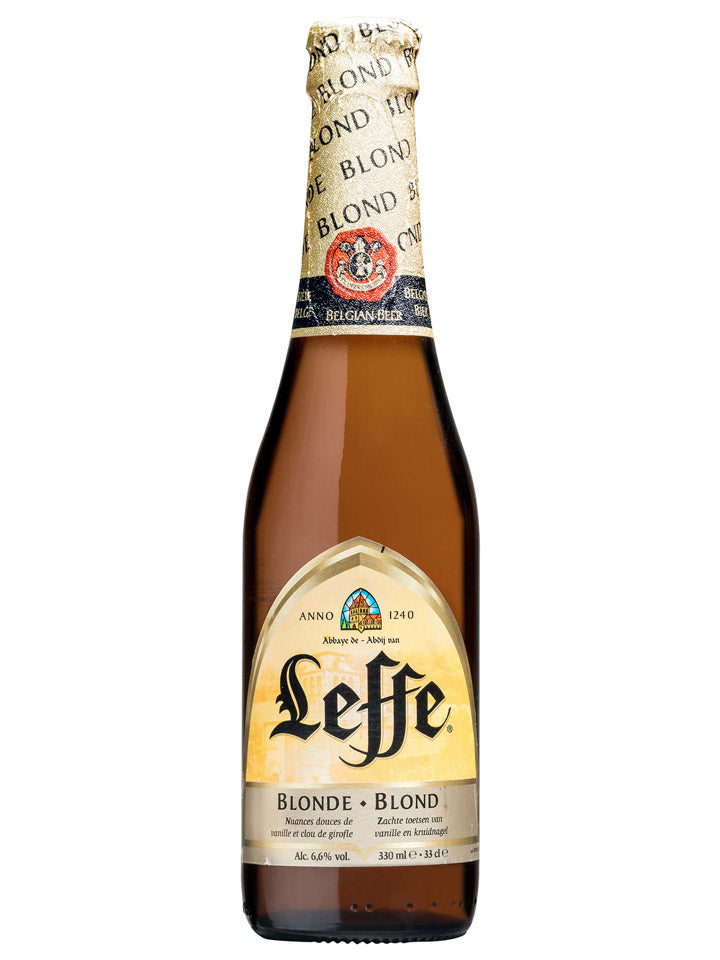 Leffe Blonde Belgian Ale 4 x 6 Pack 330ml Bottles
