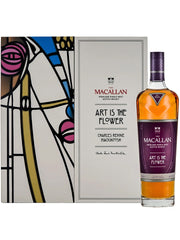 The Macallan x Charles Rennie Mackintosh "Art Is The Flower" Highland Single Malt Scotch Whisky 700mL