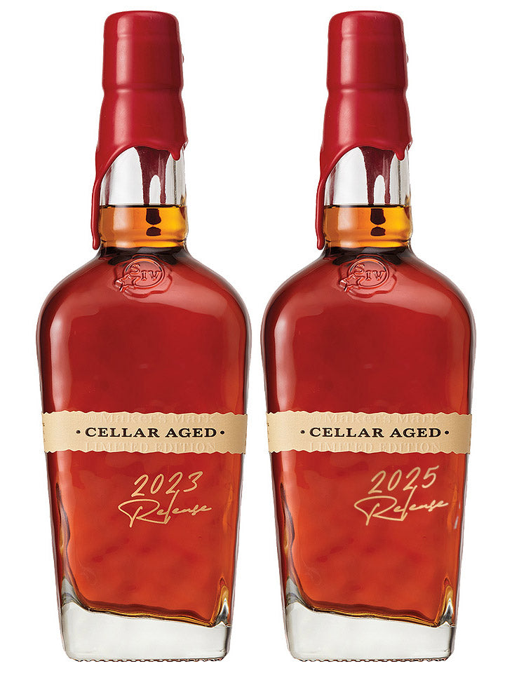 Maker's Mark Cellar Aged 2023 + 2025 Releases Cask Strength