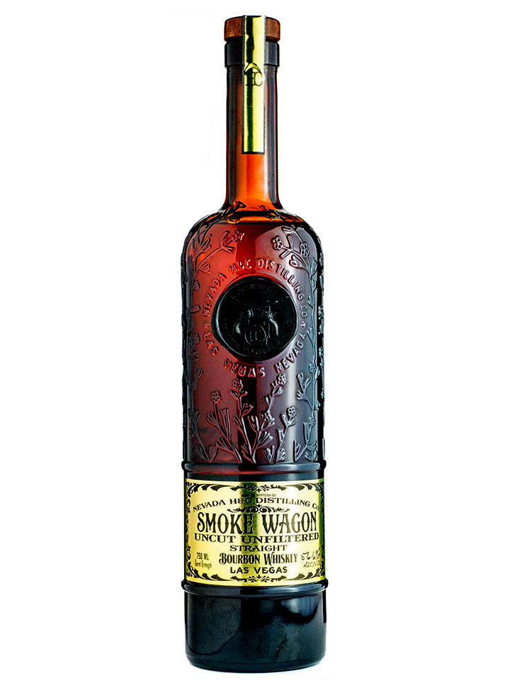 Smoke Wagon Uncut Unfiltered Straight Bourbon Whiskey 750mL The Drink