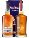 Wild Turkey 8 Year Old Jimmy Russell's 70th Anniversary 750mL + 12 Year Old 101 Proof Distiller's Reserve Kentucky Straight Bourbon Whiskey 700mL