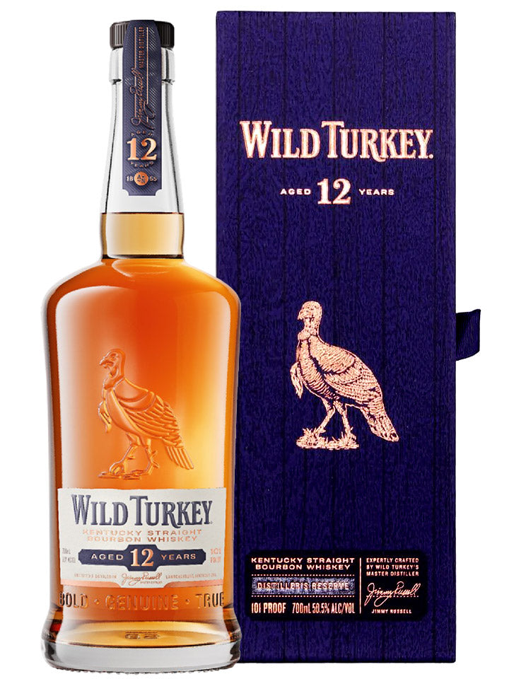 Wild Turkey 12 Year Old 101 Proof Distiller's Reserve Straight ...
