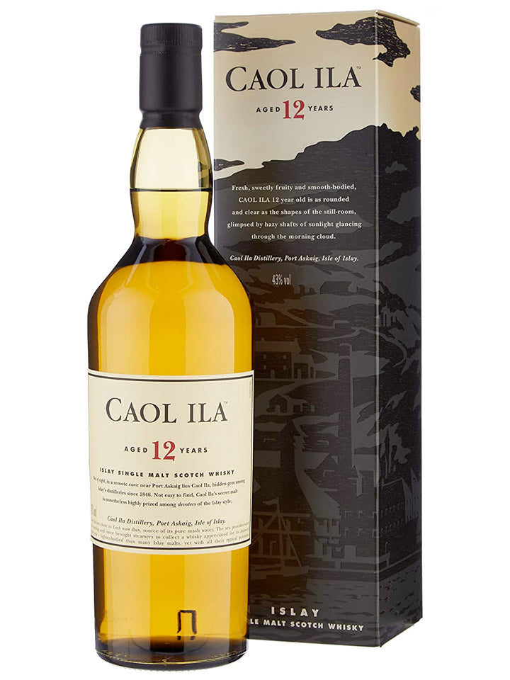 Caol Ila 12 Year Old Single Malt Scotch Whisky 1L – The Drink Society