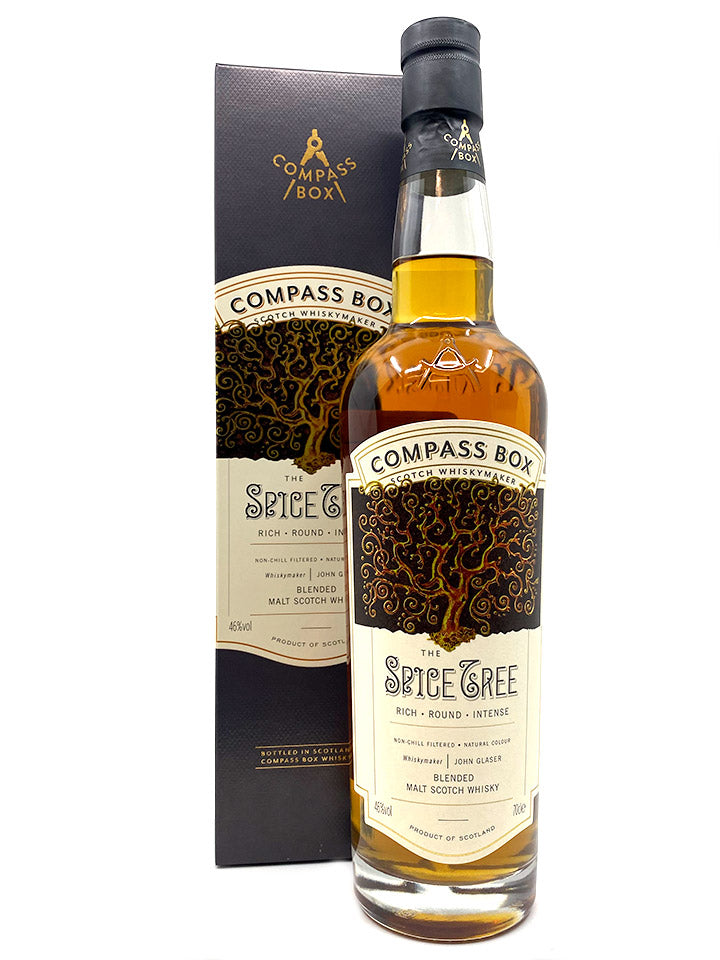 Compass Box Spice Tree Blended Malt Scotch Whisky 700mL The Drink Society compass-box-spice-tree-blended-malt-scotch-whisky-700ml-the-drink-society