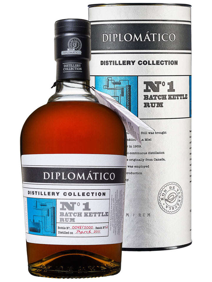 Diplomatico Distillery Collection Batch Kettle No.1 Venezuelan Dark Rum 700mL