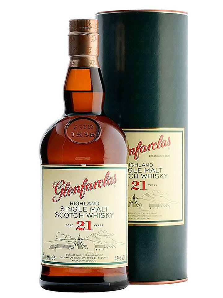 Glenfarclas 21年 シングルモルトウイスキー 700ml Glenfarclas 21 Year Single Malt Scotch