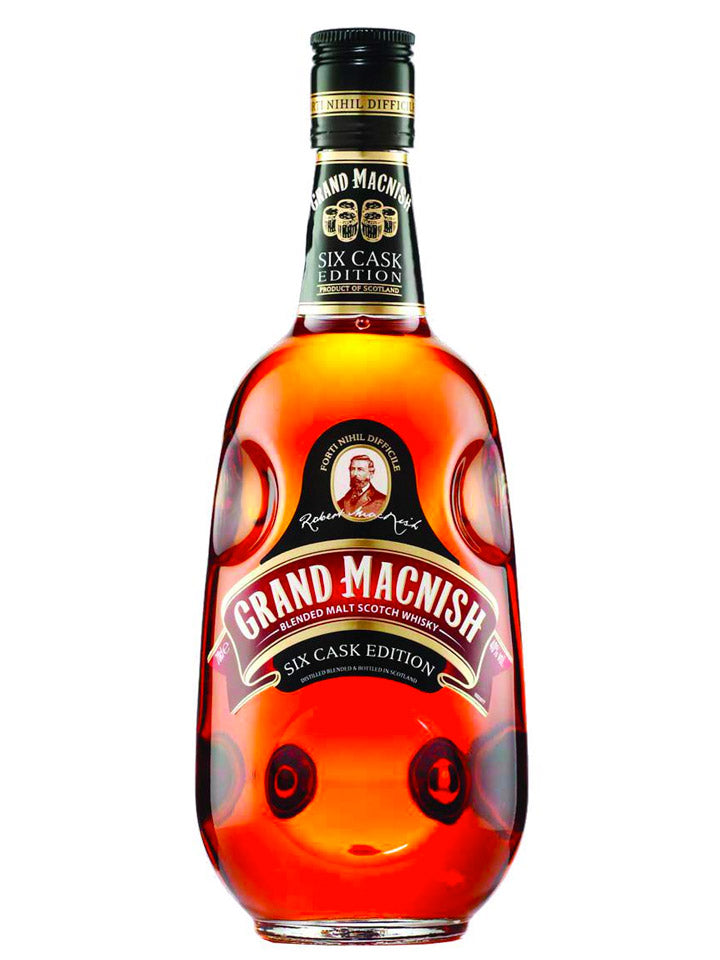 Grand Macnish Six Cask Edition Blended Scotch Whisky 1L – The