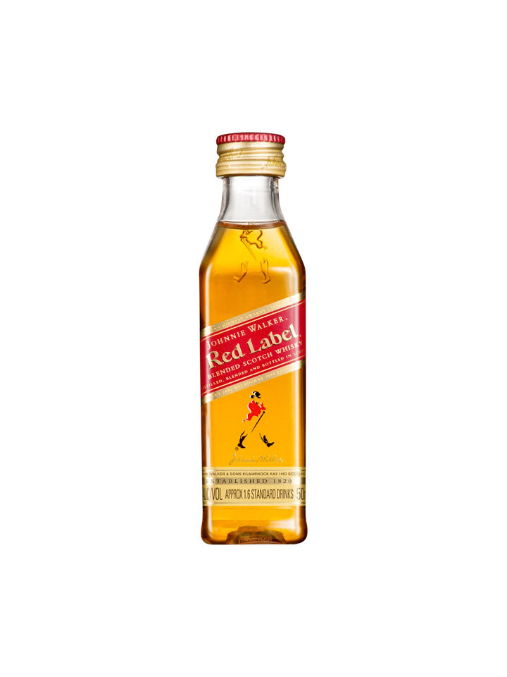 Johnnie Walker Red Label Blended Scotch Whisky Miniature 50mL