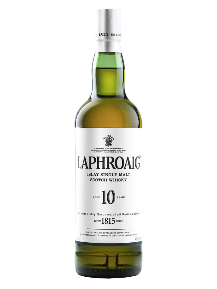 Laphroaig 10 Year Old Single Malt Scotch 1L – The Drink Society