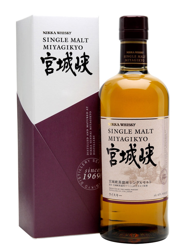 ニッカウイスキー SINGLE MALT MIYAGIKYO 700ml　３本 NIKKA MIYAGIKYO SINGLE MALT WHISKY 700ml ニッカシングル