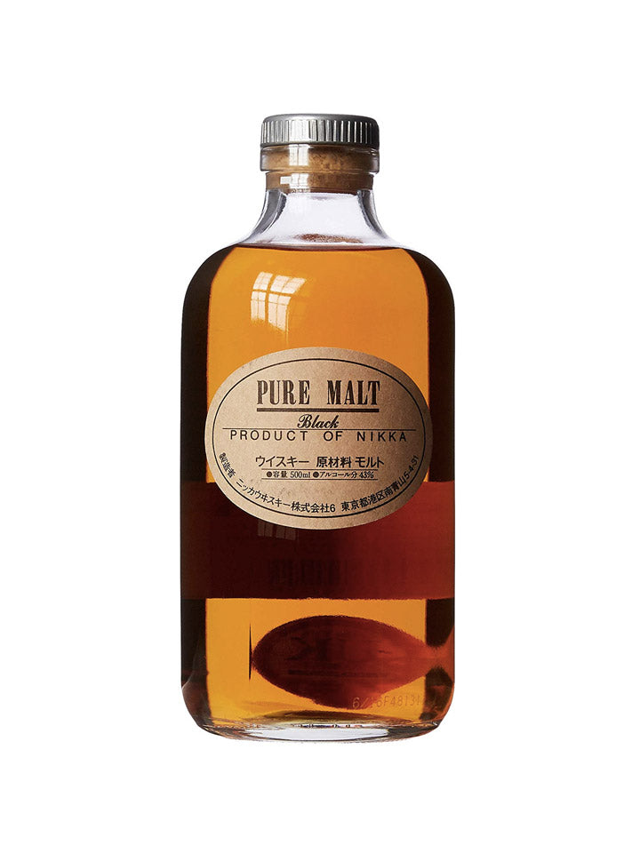 D*♡様 Nikka Pure Malt Whisky 500ml Nikka Pure Malt Black Japanese Whisky 500mL – The Drink Society