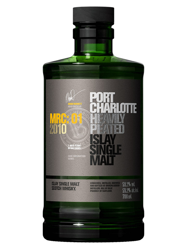 Bruichladdich Port Charlotte MRC:01 2010 Islay Single Malt Scotch
