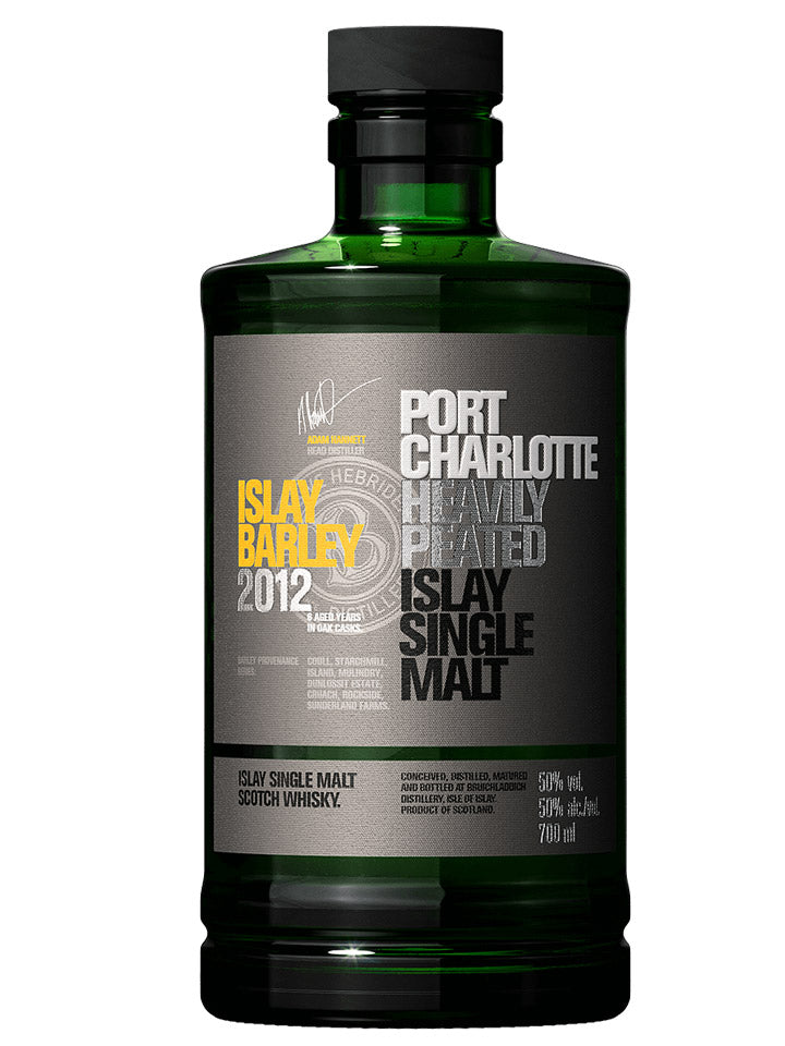 Bruichladdich Port Charlotte Islay Barley 2012 Single Malt Scotch