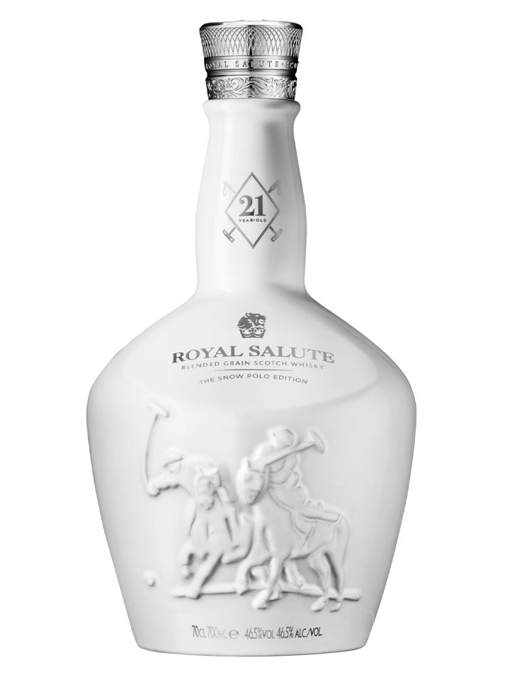 Damaged - Royal Salute Snow Polo Edition 21 Year Old Blended
