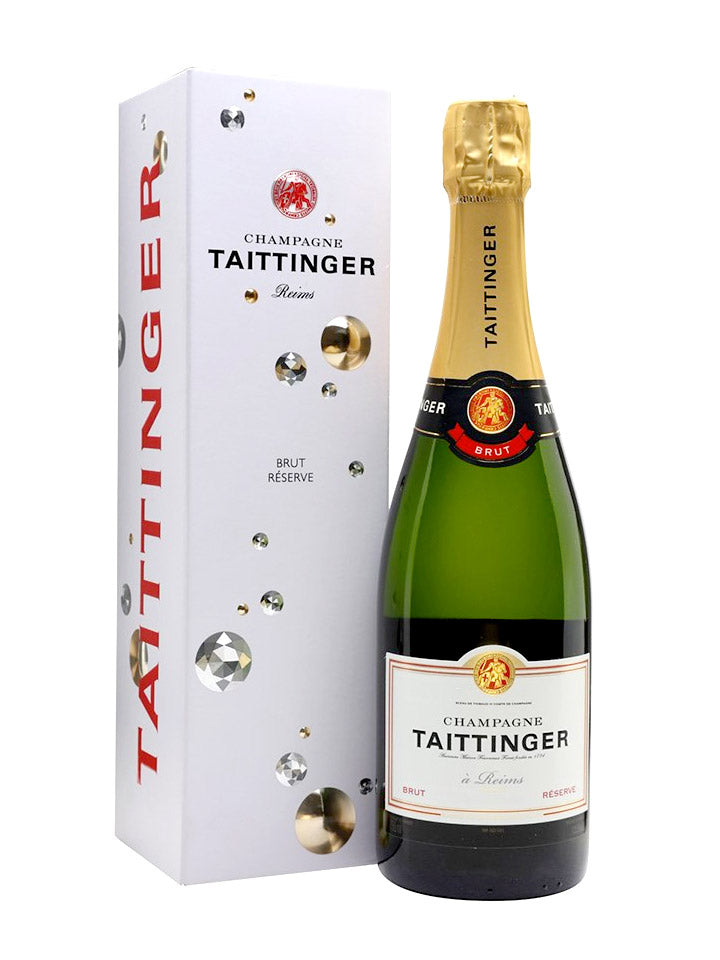 Taittinger Brut Reserve NV Champagne 750mL – The Drink Society