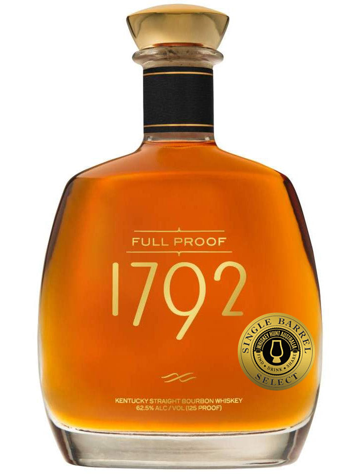 1792 Full Proof Single Barrel Select Cask Strength Kentucky Straight Bourbon Whiskey 750mL