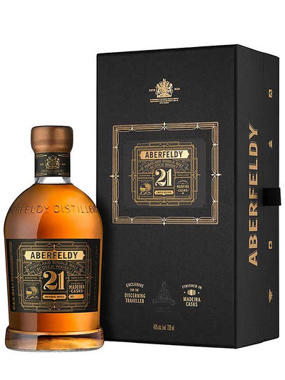 Aberfeldy 21 Year Old Madeira Cask Single Malt Scotch Whisky 700mL