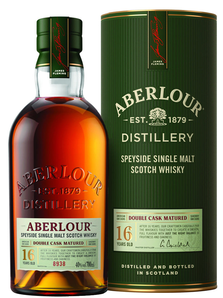 Aberlour 16 Year Old Double Cask Matured Single Malt Scotch Whisky 700mL