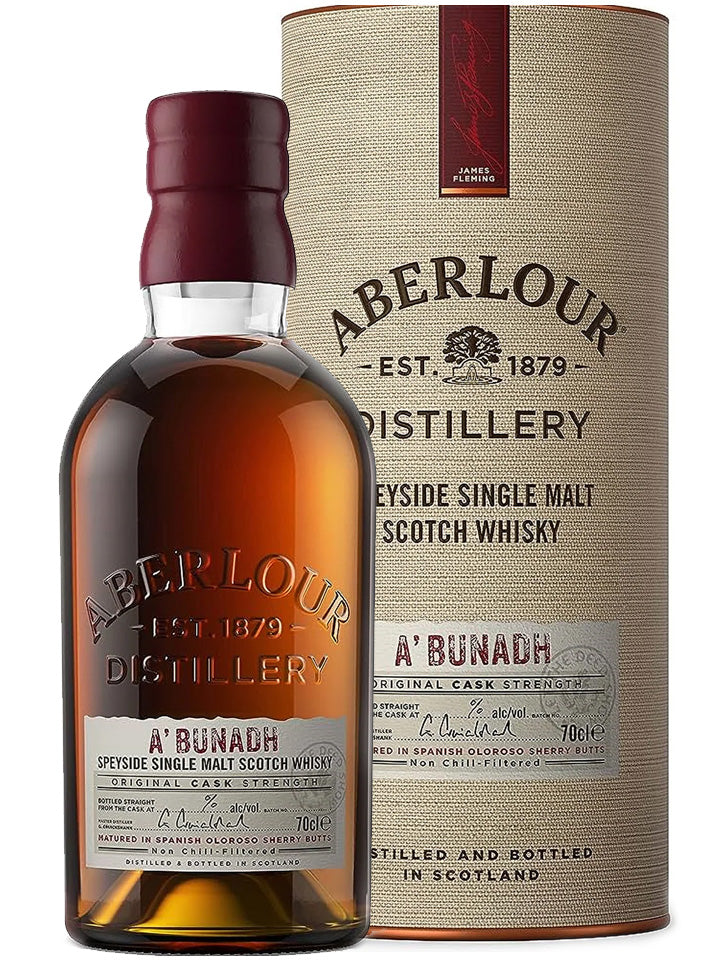 Aberlour A'bunadh Batch 74 Cask Strength Single Malt Scotch Whisky 700mL