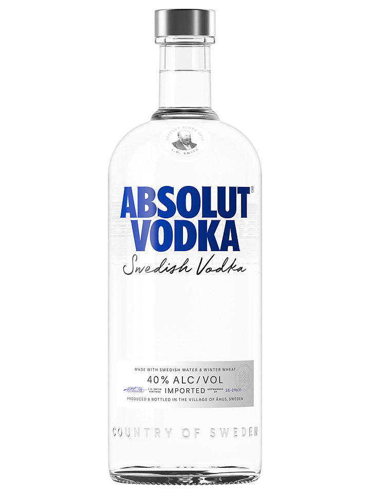Absolut Swedish Vodka 1L
