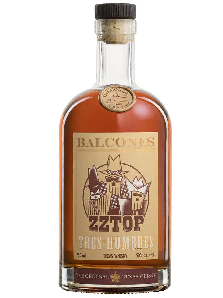 Balcones ZZ Top Tres Hombres Limited Edition Texas American Whisky 750mL