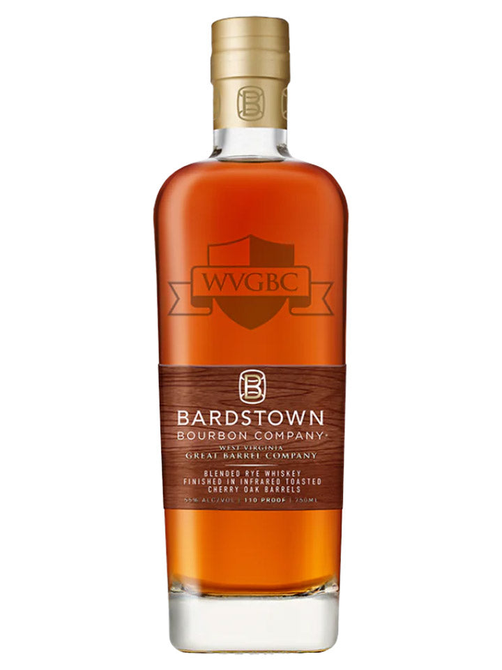 Bardstown Bourbon Company Collaboration Series Infrared Toasted Cherry Oak Barrels Blended Rye Whiskey 750mL