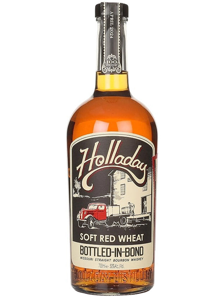 Ben Holladay 6 Year Old Soft Red Wheat Bottled-in-Bond Missouri Straight Bourbon Whiskey 700mL