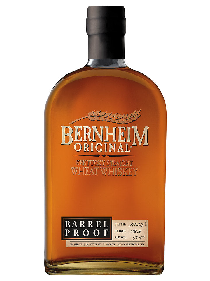 Bernheim Original Barrel Proof Batch A223 Kentucky Straight Wheat Whiskey 750mL