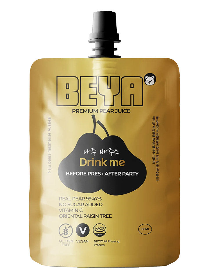 Beya Premium Korean Pear Hangover Juice Case 15 x 100mL – The Drink Society