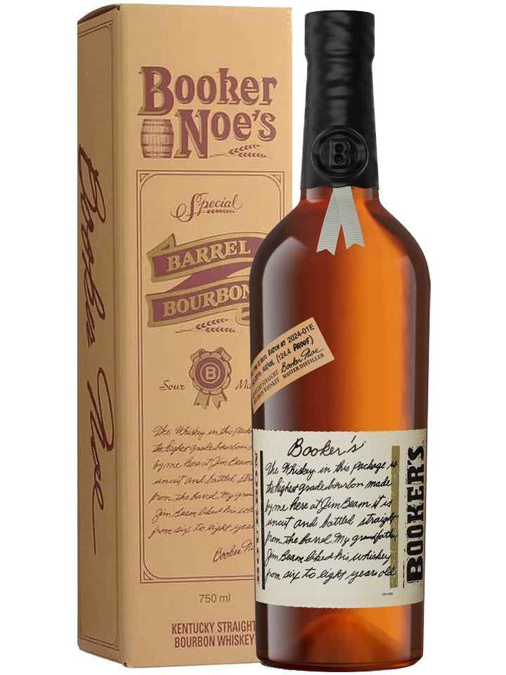 Booker's バーボンウイスキー 2024-01E 750ml Booker's True Barrel Bourbon 750ml (Batch 2024-01E) | Kent Street