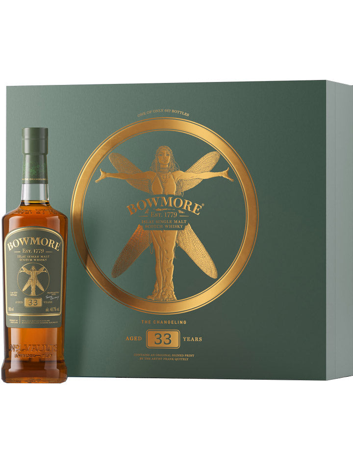 Bowmore 33 Year Old Frank Quitely The Changeling Single Malt Scotch Whisky 700mL